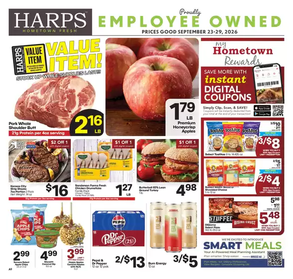Harp's Market catalogue | Our best offers for you | 2026-09-23T00:00:00.000Z - 2026-09-29T00:00:00.000Z