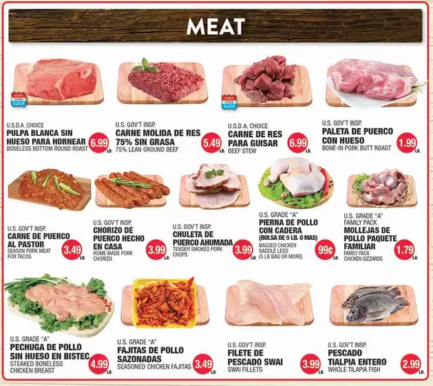 Carnicerias Jimenez catalogue | Current special promotions | 2026-09-23T00:00:00.000Z - 2026-10-07T00:00:00.000Z