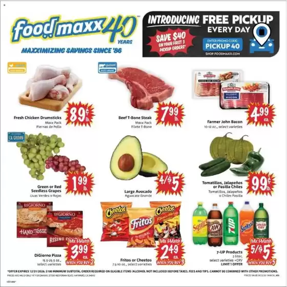 Foodmaxx catalogue in Gold River CA | Foodmaxx weekly ad | 2026-09-23T00:00:00.000Z - 2026-10-06T00:00:00.000Z