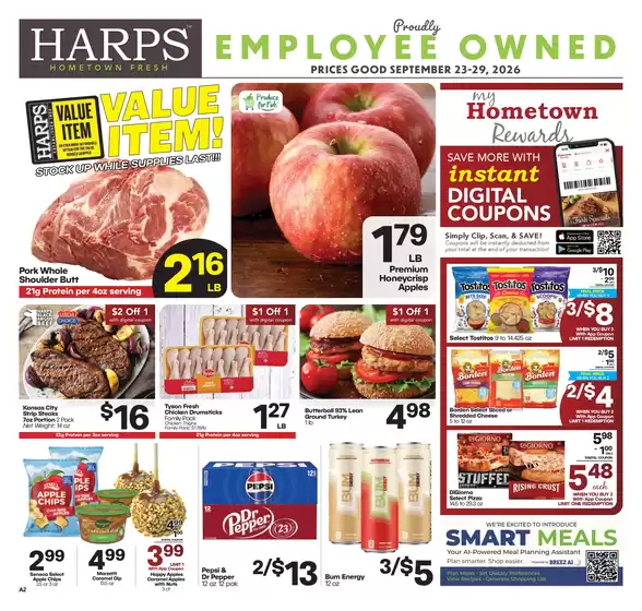 Harp's Market catalogue | Harp's Market weekly ad | 2026-09-23T00:00:00.000Z - 2026-09-29T00:00:00.000Z