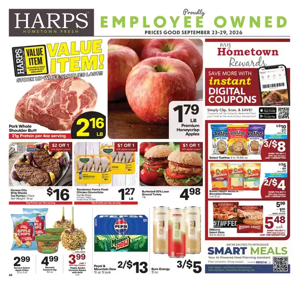 Harp's Market catalogue | Our best bargains | 2026-09-23T00:00:00.000Z - 2026-09-29T00:00:00.000Z