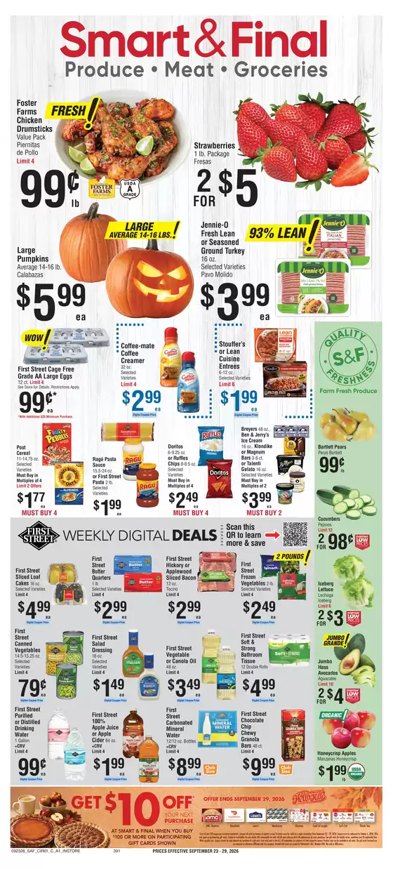Smart & Final catalogue in Gold River CA | Weekly Ad Savings (09/23/2026 - 09/29/2026) | 2026-09-23T00:00:00.000Z - 2026-09-24T00:00:00.000Z
