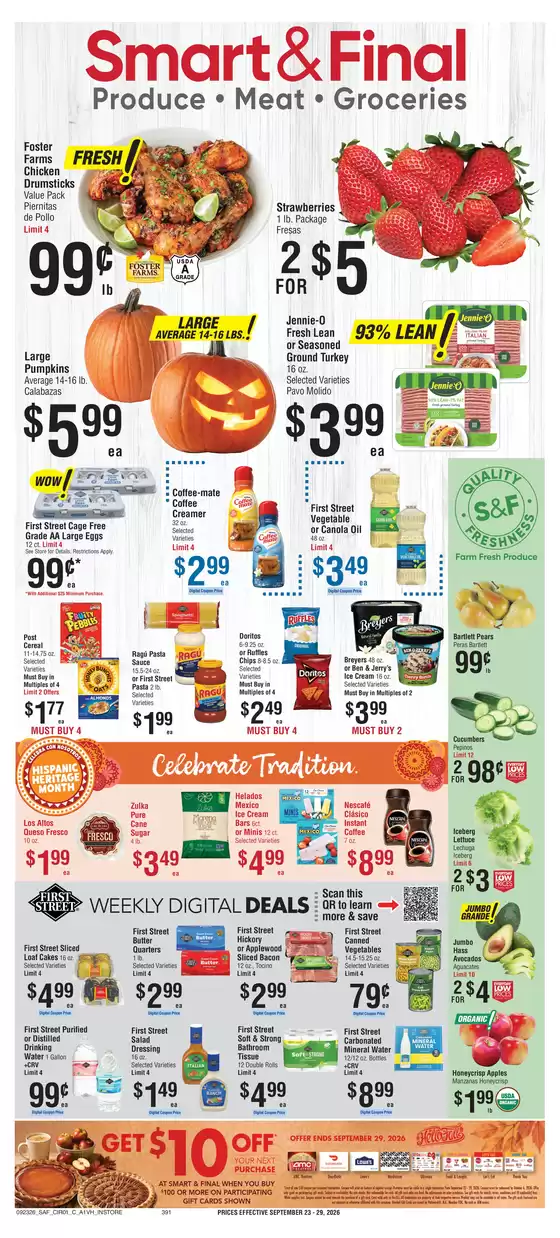 Smart & Final catalogue in Gold River CA | Top offers for smart savers | 2026-09-23T00:00:00.000Z - 2026-09-24T00:00:00.000Z