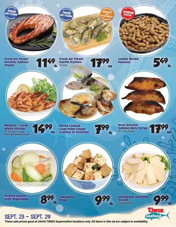 Times Supermarkets catalogue | Seafood Specials | 2026-09-23T00:00:00.000Z - 2026-09-29T00:00:00.000Z