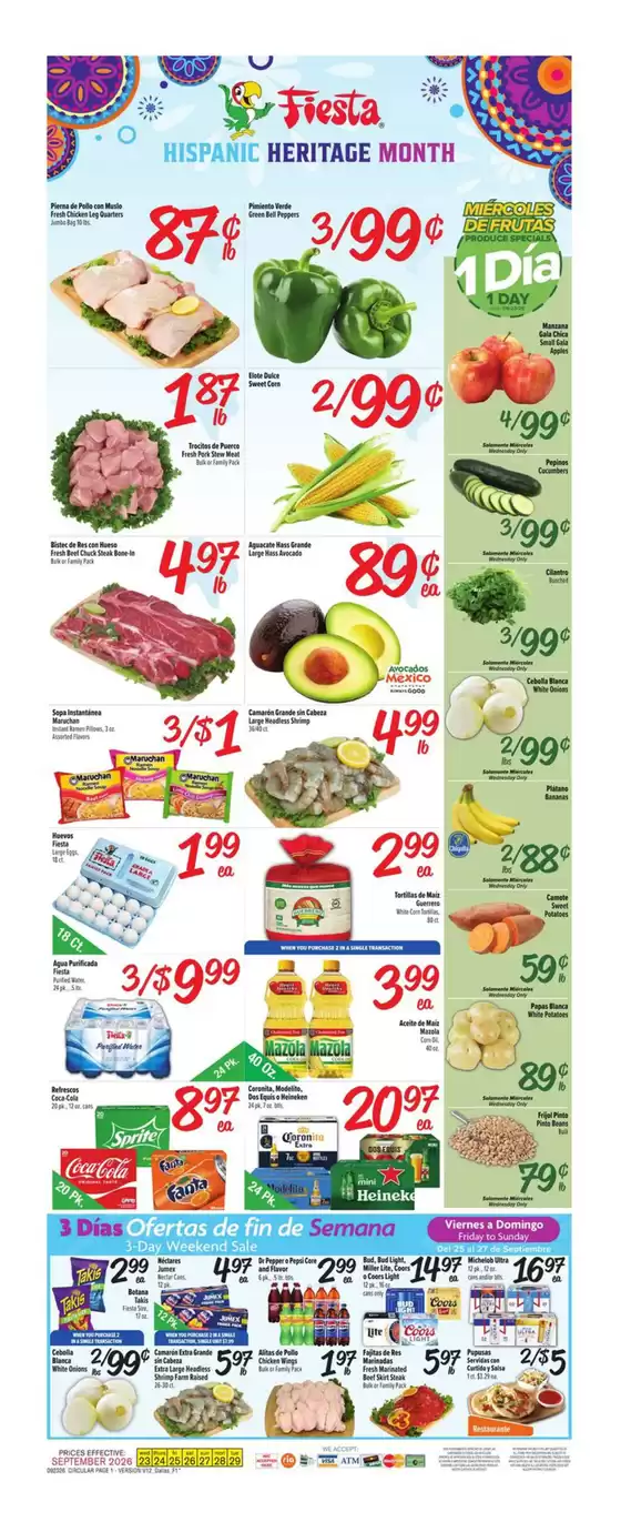 Fiesta Mart catalogue | Great offer for all customers | 2026-09-23T00:00:00.000Z - 2026-09-29T00:00:00.000Z