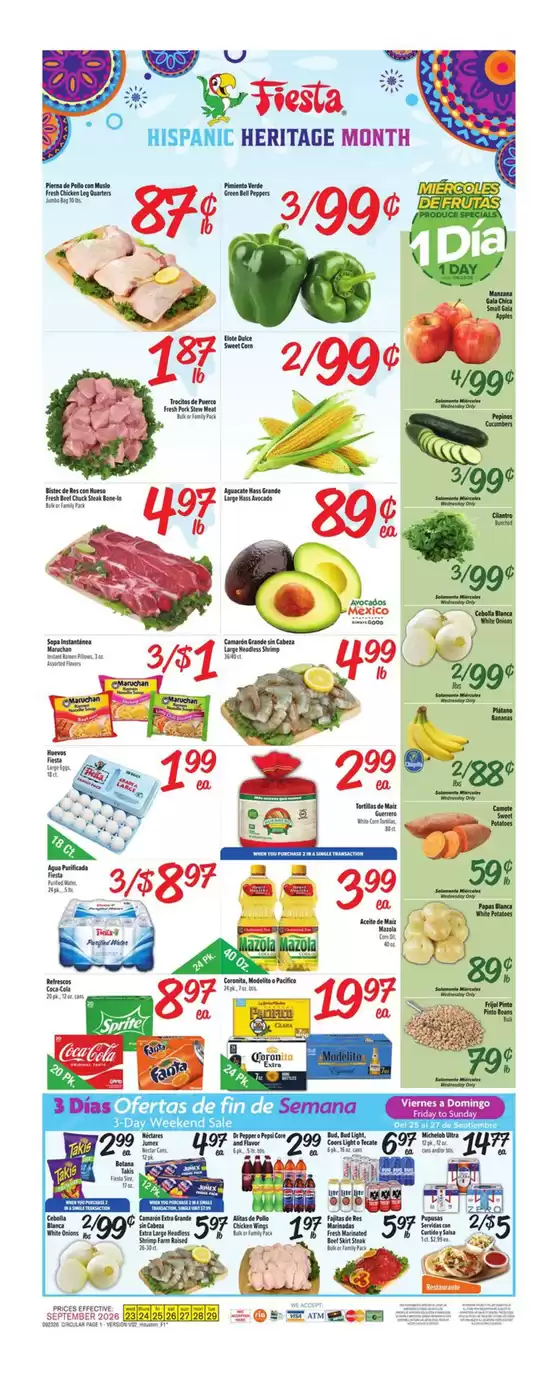 Fiesta Mart catalogue | Weekly Ad | 2026-09-23T00:00:00.000Z - 2026-09-29T00:00:00.000Z
