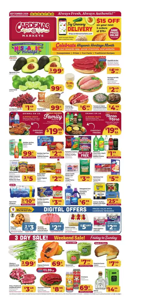 Cardenas catalogue | Top offers for smart savers | 2026-09-23T00:00:00.000Z - 2026-09-29T00:00:00.000Z
