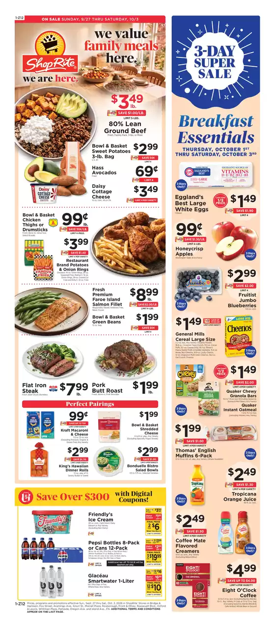 ShopRite catalogue in Linthicum Heights MD | Great offer for all customers | 2026-09-24T00:00:00.000Z - 2026-10-03T00:00:00.000Z