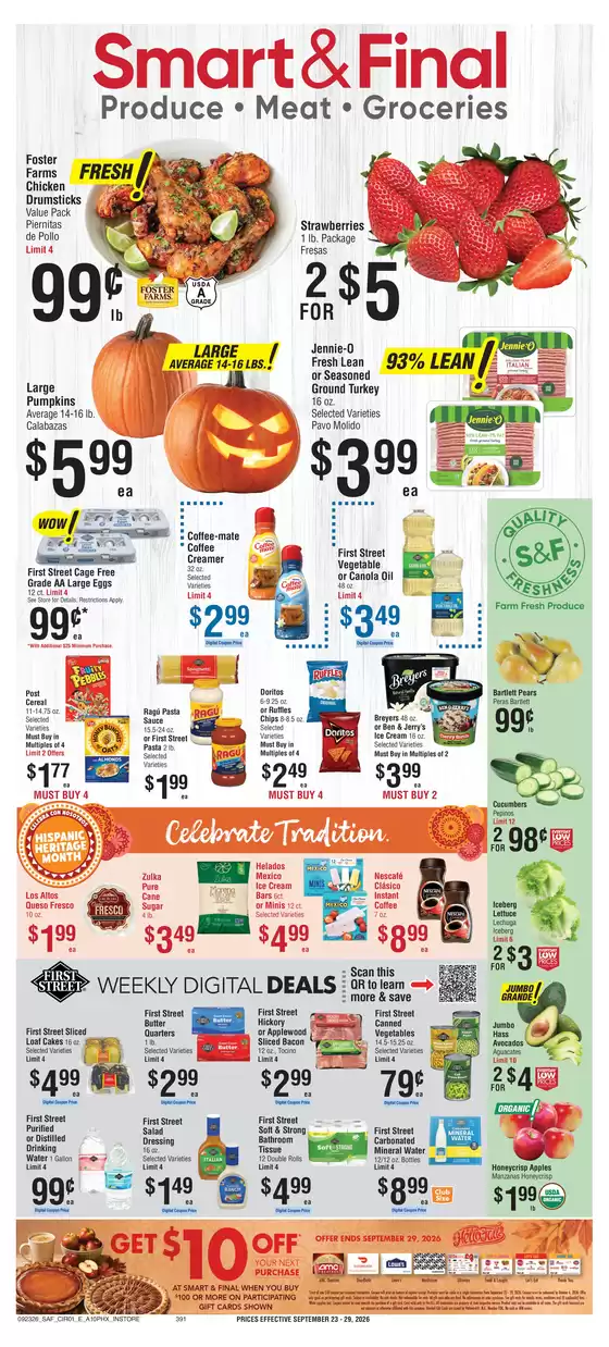 Smart & Final catalogue in Youngtown AZ | Top offers for smart savers | 2026-09-23T00:00:00.000Z - 2026-09-24T00:00:00.000Z