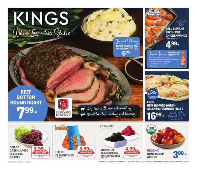 Kings Food Markets catalogue | Weekly Ad | 2026-09-25T00:00:00.000Z - 2026-10-01T00:00:00.000Z