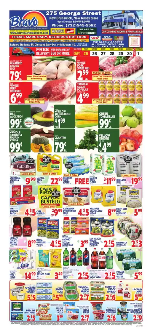 Bravo Supermarkets catalogue | Attractive special offers for everyone | 2026-09-25T00:00:00.000Z - 2026-10-01T00:00:00.000Z