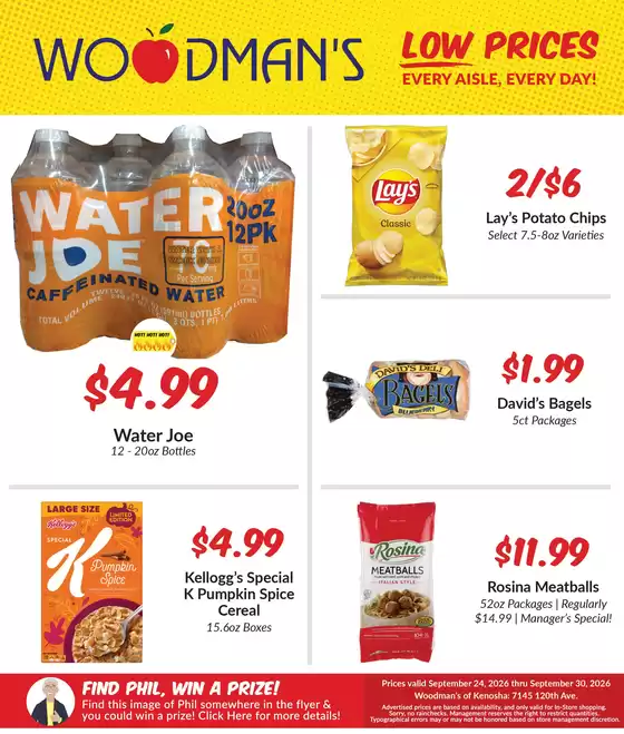Woodman's catalogue in Union Grove WI | Exclusive deals for our customers | 2026-09-24T00:00:00.000Z - 2026-09-30T00:00:00.000Z