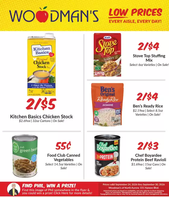 Woodman's catalogue in Wheaton IL | Current deals and offers | 2026-09-24T00:00:00.000Z - 2026-09-30T00:00:00.000Z