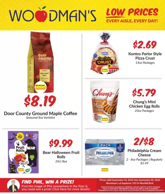 Woodman's catalogue in Appleton WI | New offers to discover | 2026-09-24T00:00:00.000Z - 2026-09-30T00:00:00.000Z