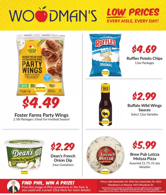 Woodman's catalogue | Woodman's weekly ad | 2026-09-24T00:00:00.000Z - 2026-09-30T00:00:00.000Z