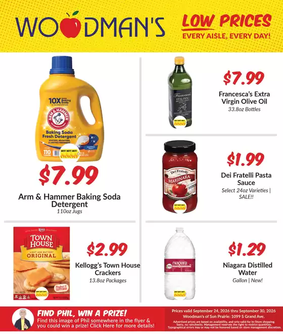 Woodman's catalogue | Special offers for you | 2026-09-24T00:00:00.000Z - 2026-09-30T00:00:00.000Z