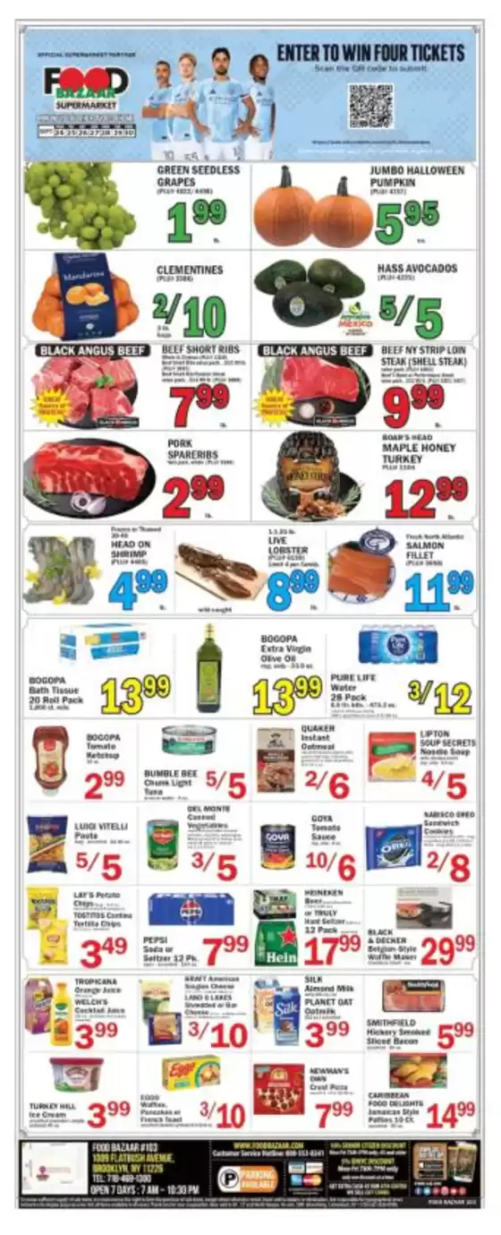 Food Bazaar catalogue | Top offers for all bargain hunters | 2026-09-24T00:00:00.000Z - 2026-09-30T00:00:00.000Z