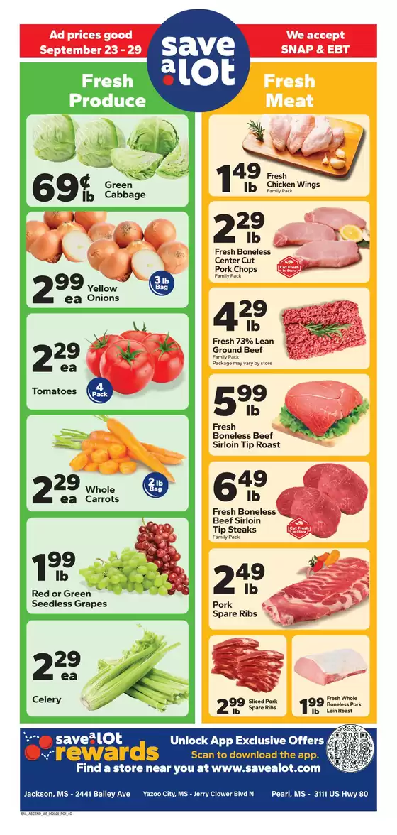 Save a Lot catalogue | Attractive special offers for everyone | 2026-09-23T00:00:00.000Z - 2026-09-29T00:00:00.000Z