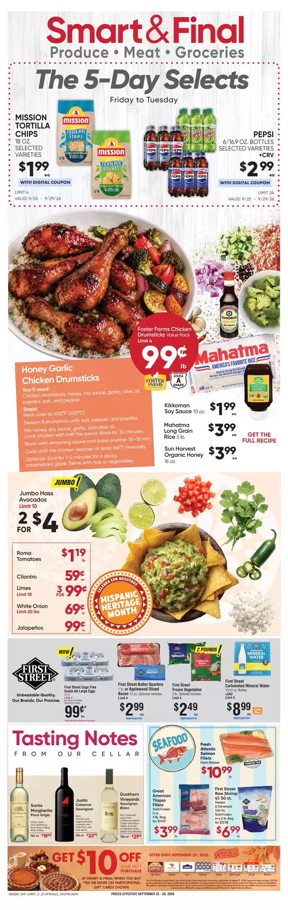 Smart & Final catalogue in Los Gatos CA | Top deals for all customers | 2026-09-25T00:00:00.000Z - 2026-09-29T00:00:00.000Z