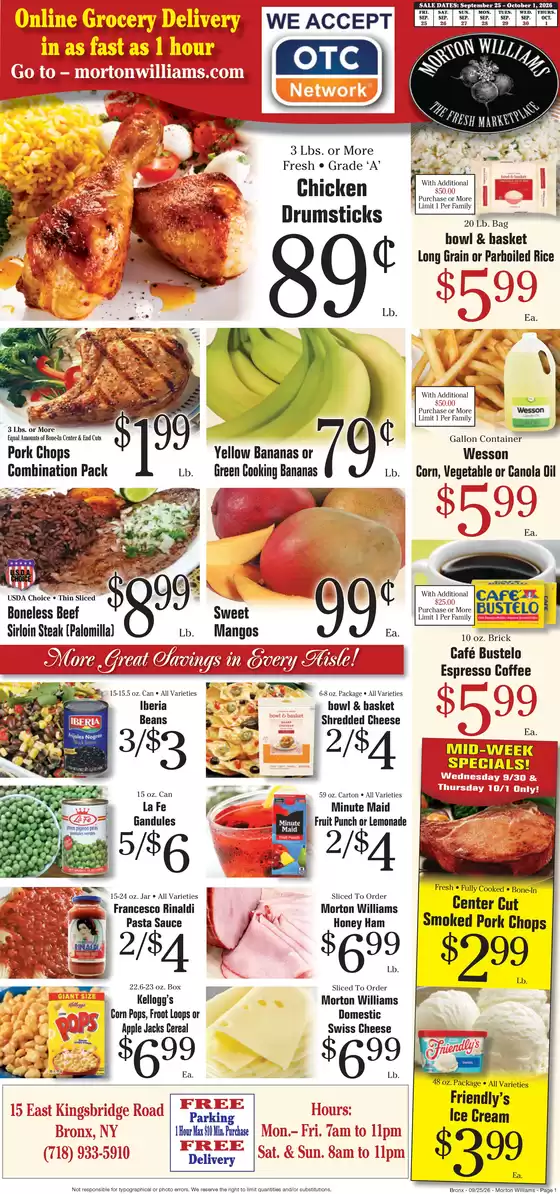 Morton Williams catalogue in Lodi NJ | Discounts and promotions | 2026-09-25T00:00:00.000Z - 2026-10-09T00:00:00.000Z