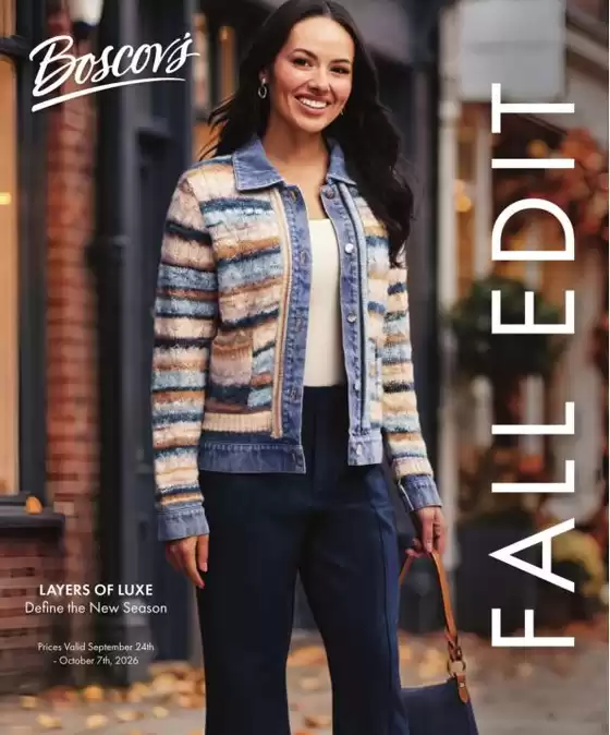 Boscov's catalogue | Wide range of offers | 2026-09-24T00:00:00.000Z - 2026-10-07T00:00:00.000Z