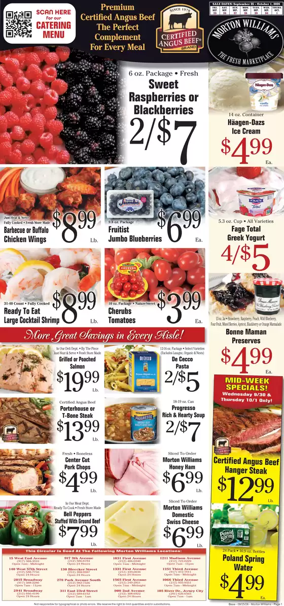 Morton Williams catalogue in New Rochelle NY | Morton Williams weekly ad | 2026-09-25T00:00:00.000Z - 2026-10-09T00:00:00.000Z