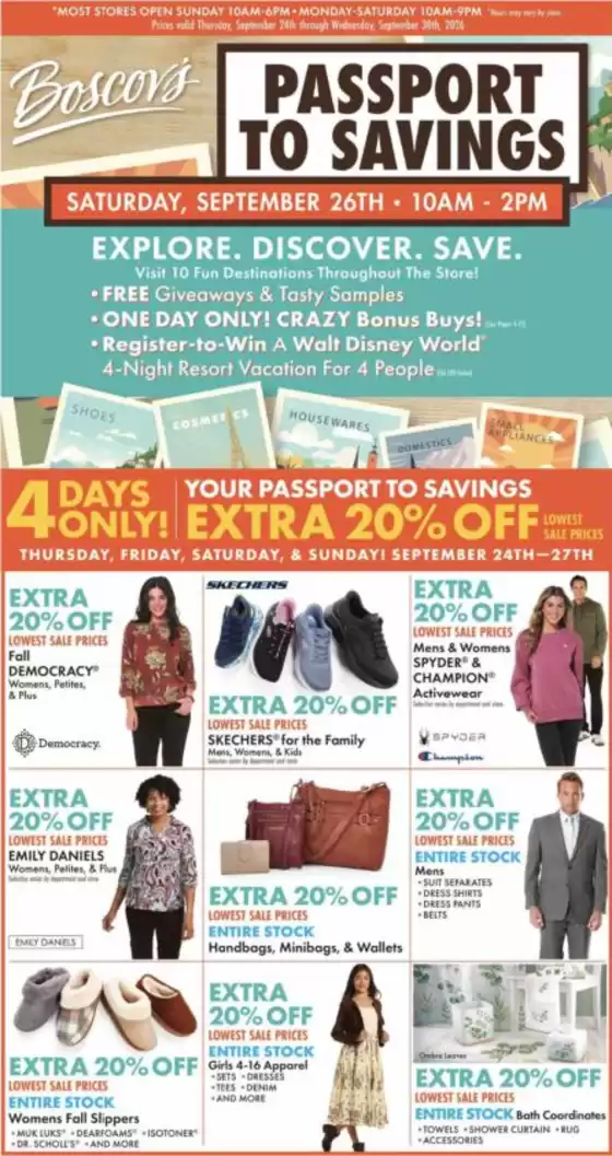 Boscov's catalogue | Exclusive bargains | 2026-09-24T00:00:00.000Z - 2026-09-30T00:00:00.000Z