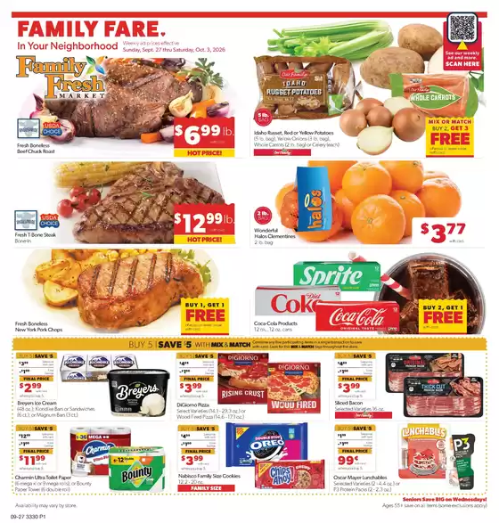 Family Fare catalogue | Save now with our deals | 2026-09-25T00:00:00.000Z - 2026-09-26T00:00:00.000Z