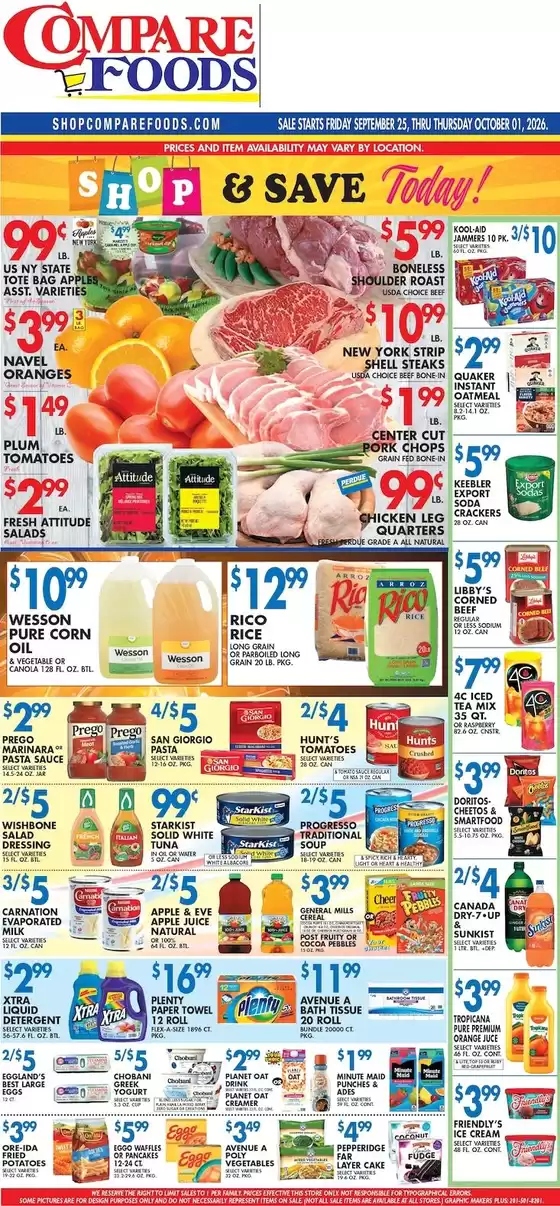 Compare Foods catalogue in Lodi NJ | Compare Foods weekly ad | 2026-09-25T00:00:00.000Z - 2026-10-01T00:00:00.000Z