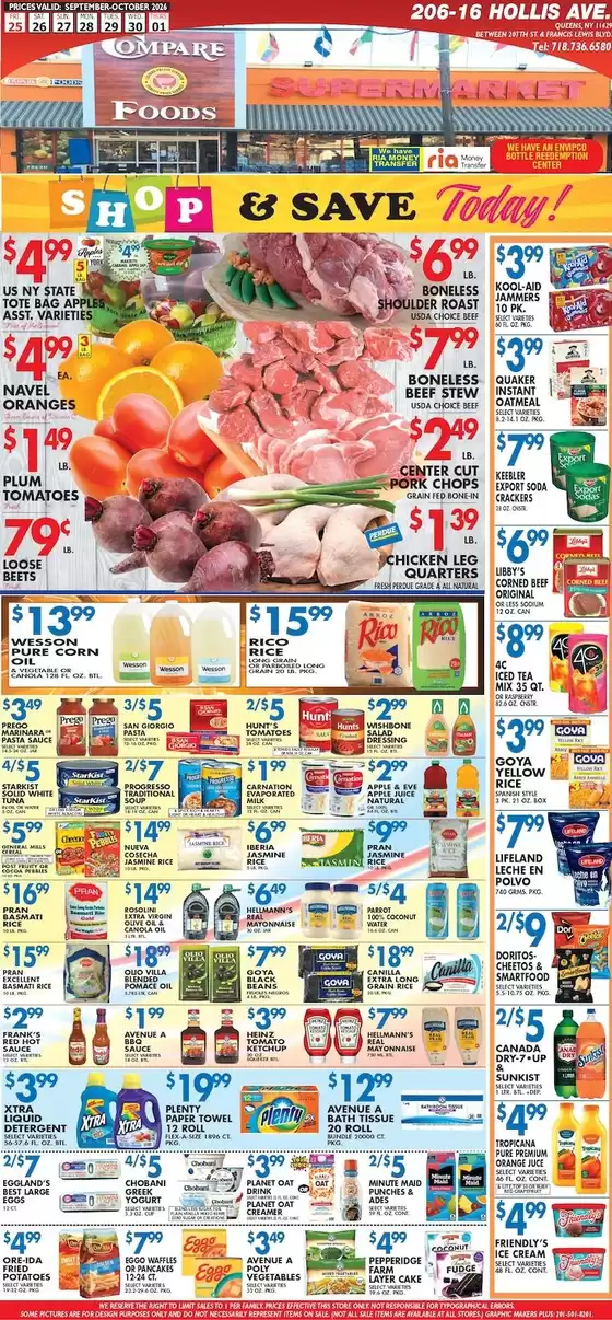 Compare Foods catalogue | Exclusive bargains | 2026-09-25T00:00:00.000Z - 2026-10-01T00:00:00.000Z
