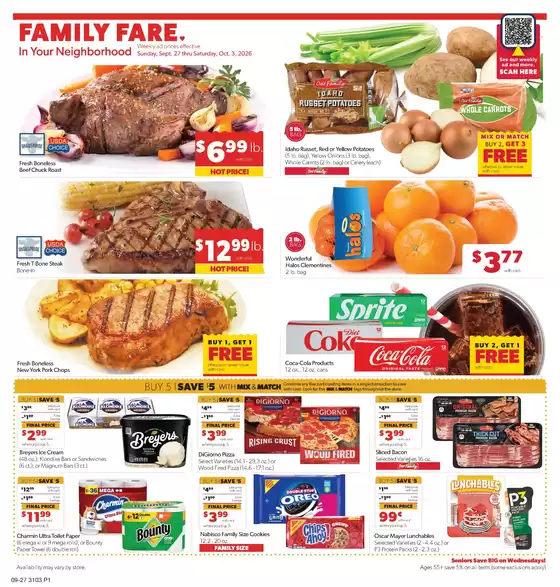 Family Fare catalogue | Top deals and discounts | 2026-09-25T00:00:00.000Z - 2026-09-26T00:00:00.000Z