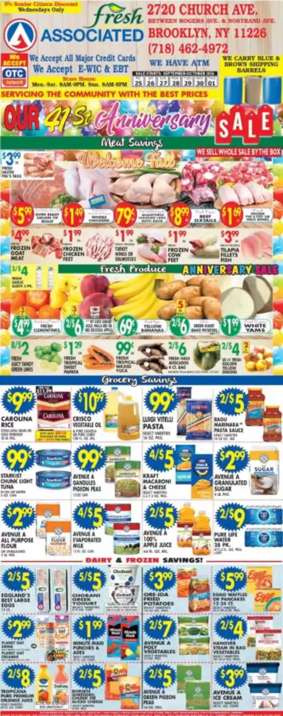 Associated catalogue | Offers for bargain hunters | 2026-09-25T00:00:00.000Z - 2026-10-01T00:00:00.000Z