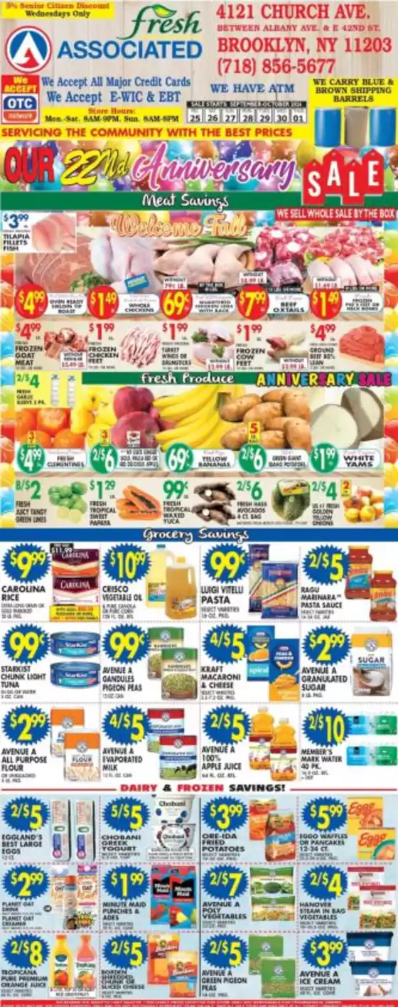 Associated catalogue in Lodi NJ | Exclusive deals and bargains | 2026-09-25T00:00:00.000Z - 2026-10-01T00:00:00.000Z