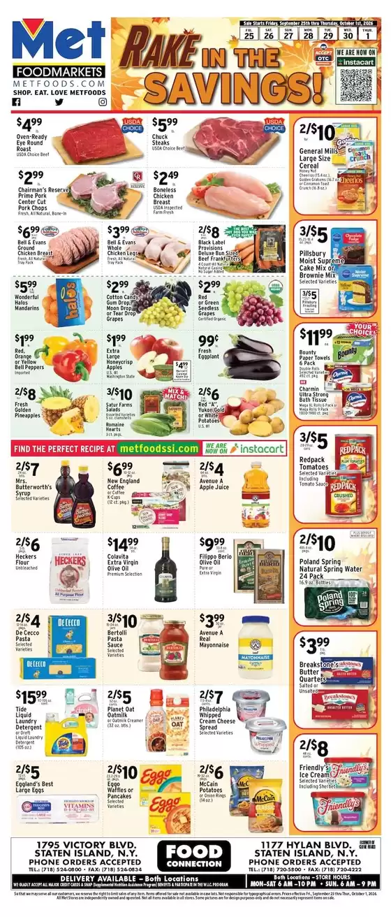 Met Foodmarkets catalogue | Top offers for smart savers | 2026-09-25T00:00:00.000Z - 2026-10-01T00:00:00.000Z