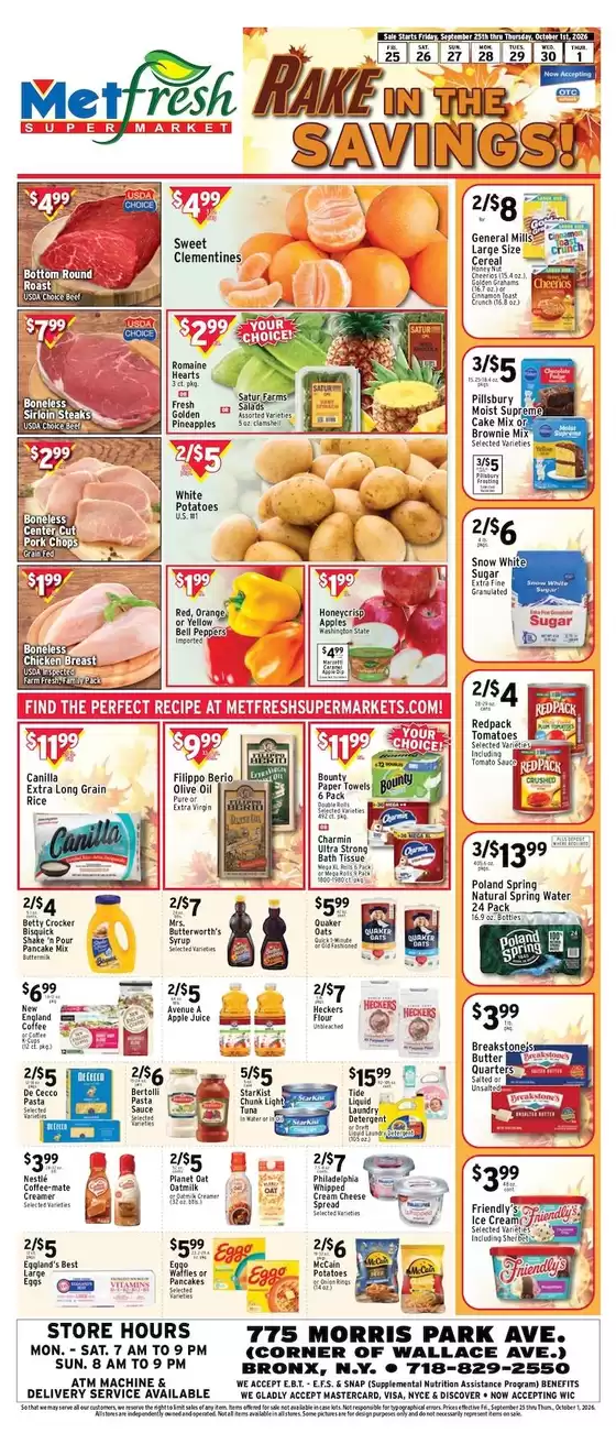 Met Foodmarkets catalogue | Special offers for you | 2026-09-25T00:00:00.000Z - 2026-10-01T00:00:00.000Z