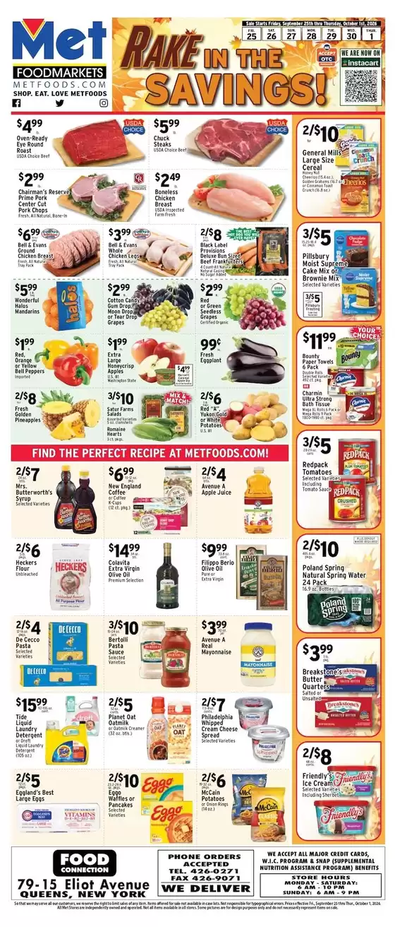 Met Foodmarkets catalogue in Woodhaven NY | New offers to discover | 2026-09-25T00:00:00.000Z - 2026-10-01T00:00:00.000Z