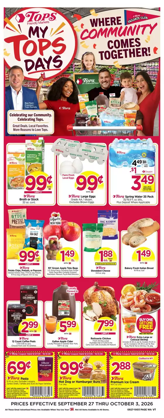 Tops catalogue | Top deals for all customers | 2026-09-27T00:00:00.000Z - 2026-10-03T00:00:00.000Z