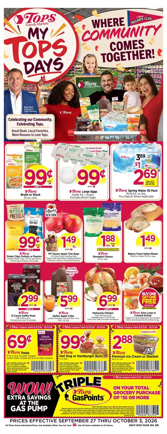 Tops catalogue | Our best bargains | 2026-09-27T00:00:00.000Z - 2026-10-03T00:00:00.000Z