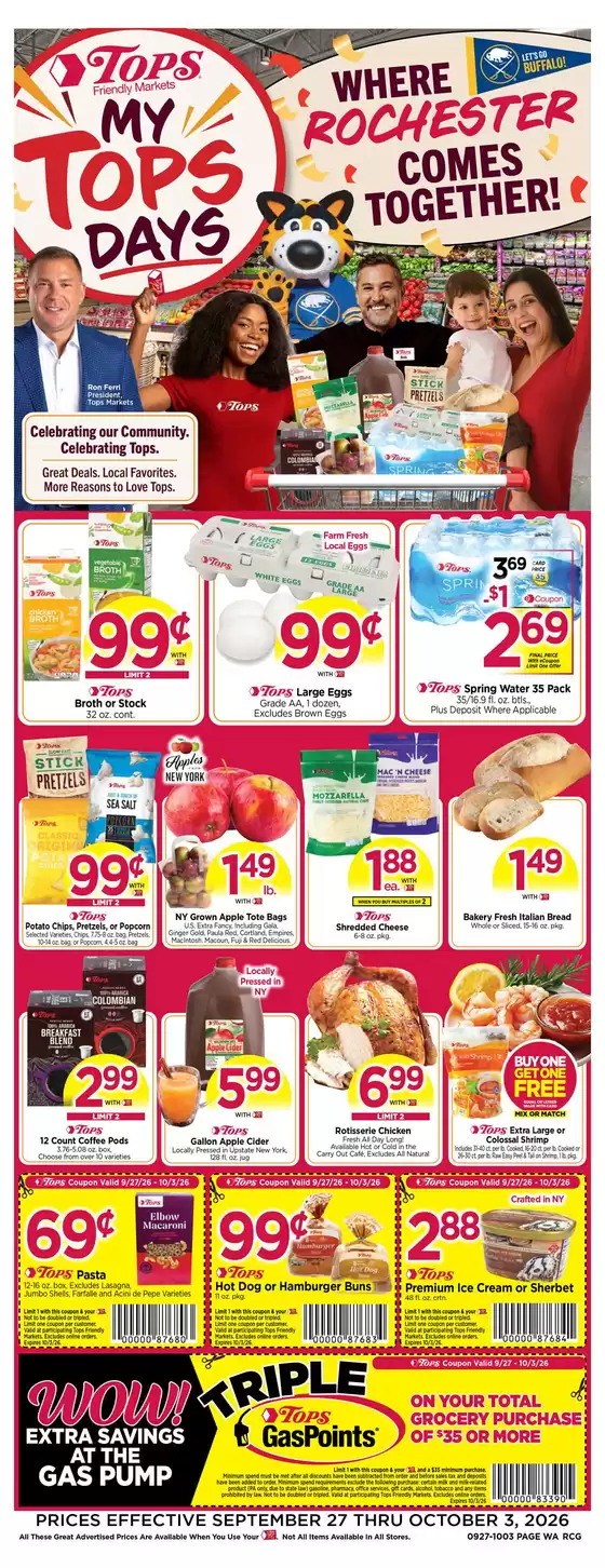 Tops catalogue | New offers to discover | 2026-09-27T00:00:00.000Z - 2026-10-03T00:00:00.000Z