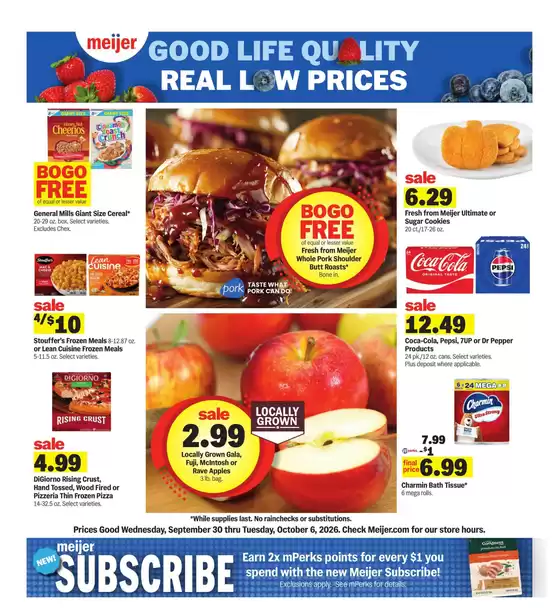 Meijer catalogue | Exclusive bargains | 2026-09-30T00:00:00.000Z - 2026-10-06T00:00:00.000Z