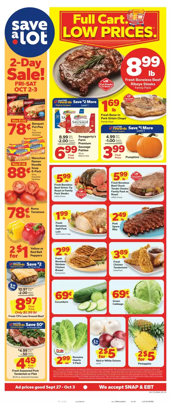 Save a Lot catalogue | Top offers for all bargain hunters | 2026-09-27T00:00:00.000Z - 2026-10-03T00:00:00.000Z