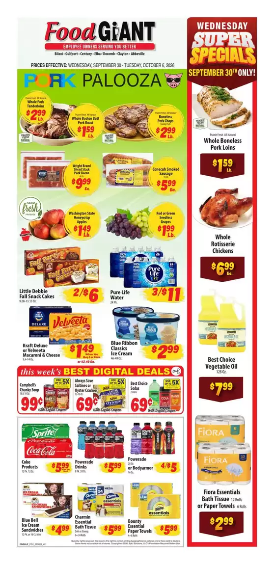 Food Giant catalogue in Biloxi MS | Weekly Ad | 2026-09-30T00:00:00.000Z - 2026-10-06T00:00:00.000Z