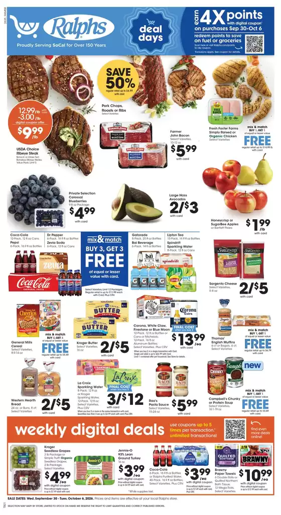 Ralphs catalogue | Top deals and discounts | 2026-09-30T00:00:00.000Z - 2026-10-07T00:00:00.000Z