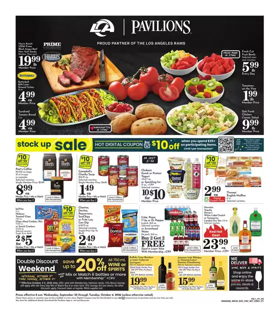 Pavilions catalogue in Encinitas CA | Weekly Ad | 2026-09-30T00:00:00.000Z - 2026-10-06T00:00:00.000Z