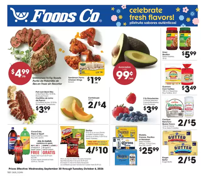 Foods Co catalogue in Richmond CA | Weekly Ad | 2026-09-30T00:00:00.000Z - 2026-10-06T00:00:00.000Z
