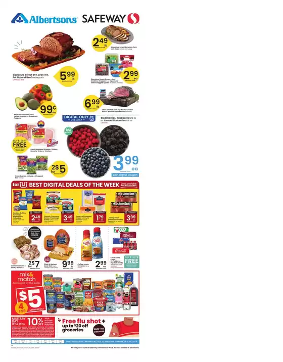 Albertsons catalogue | Top deals for all customers | 2026-09-30T00:00:00.000Z - 2026-10-06T00:00:00.000Z