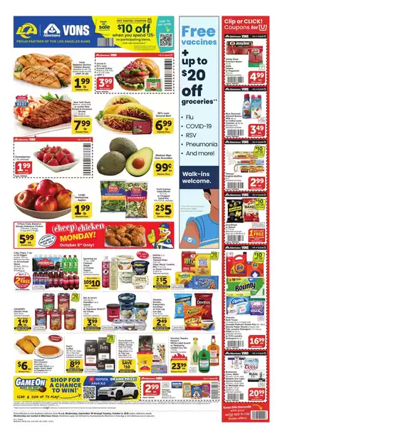 Albertsons catalogue in Chula Vista CA | Top deals and discounts | 2026-09-30T00:00:00.000Z - 2026-10-06T00:00:00.000Z