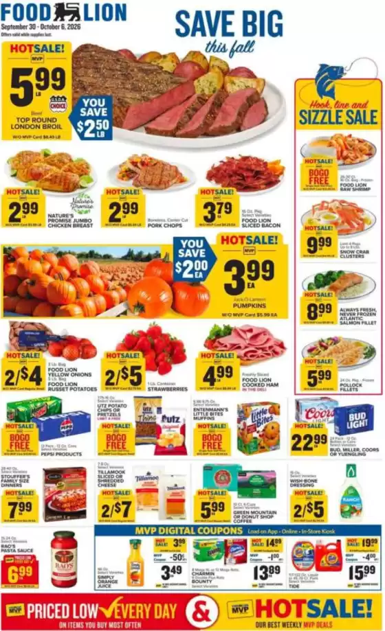 Food Lion catalogue in Gaithersburg MD | Current deals and offers | 2026-09-30T00:00:00.000Z - 2026-10-06T00:00:00.000Z