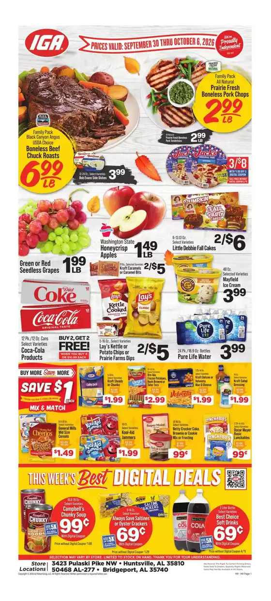 IGA catalogue | Great offer for bargain hunters | 2026-09-30T00:00:00.000Z - 2026-10-06T00:00:00.000Z