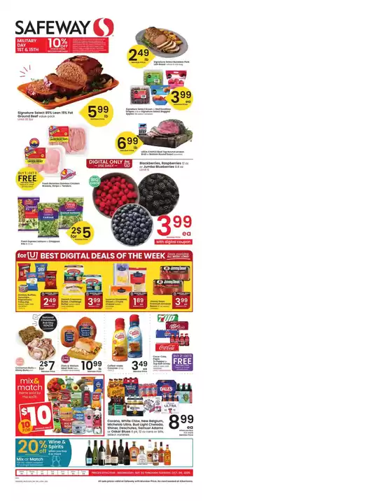 Safeway catalogue | Top offers for smart savers | 2026-09-30T00:00:00.000Z - 2026-10-06T00:00:00.000Z